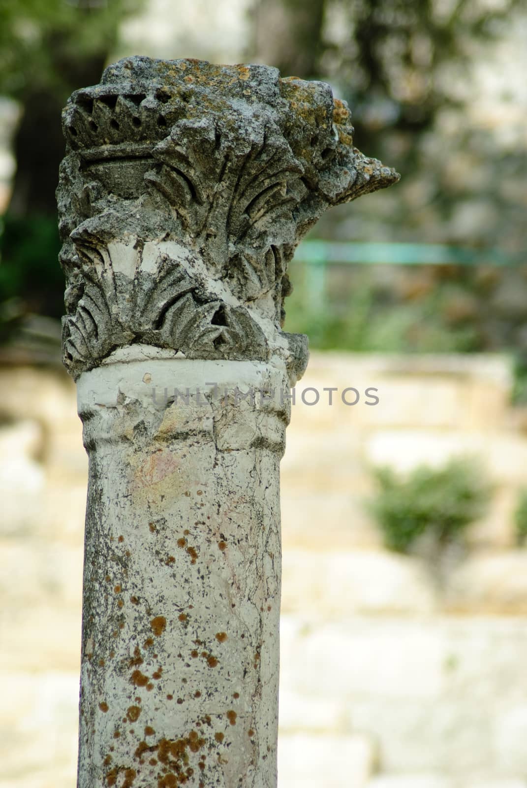 antique column