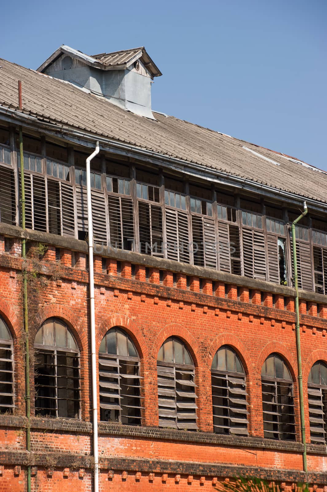 railway building conservation project in Yangon, Myanmar by think4photop