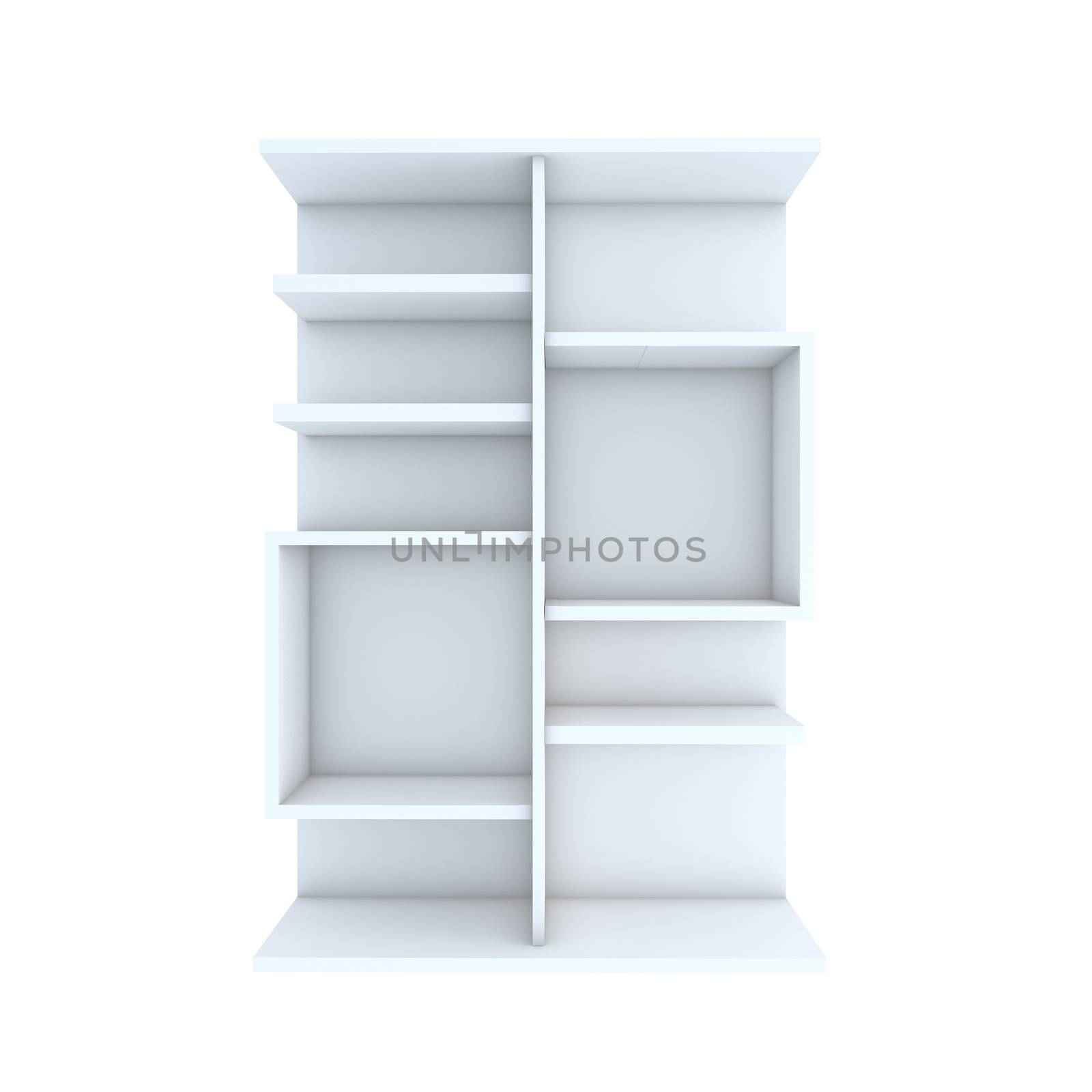 white shelf  by sumetho