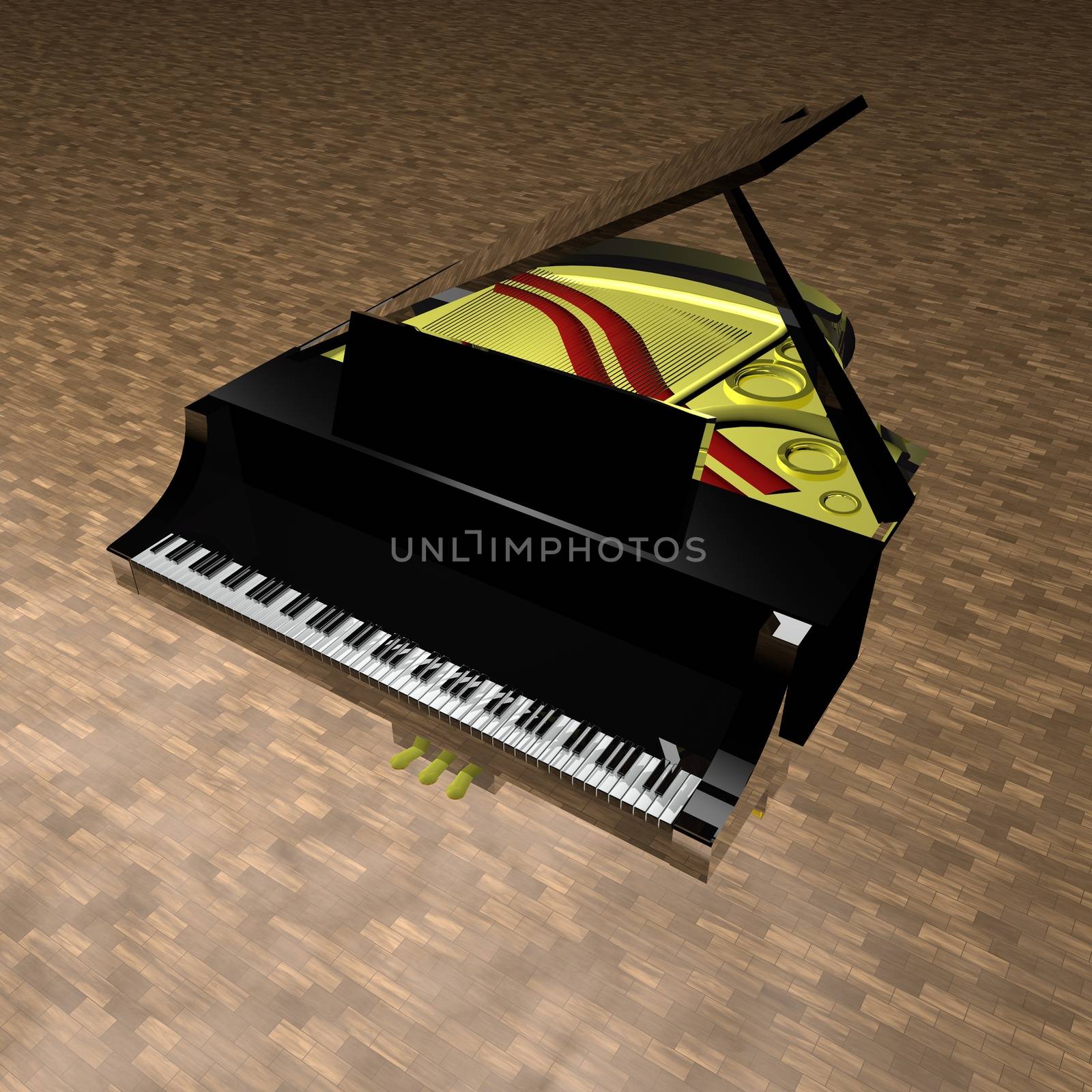 Piano by Koufax73