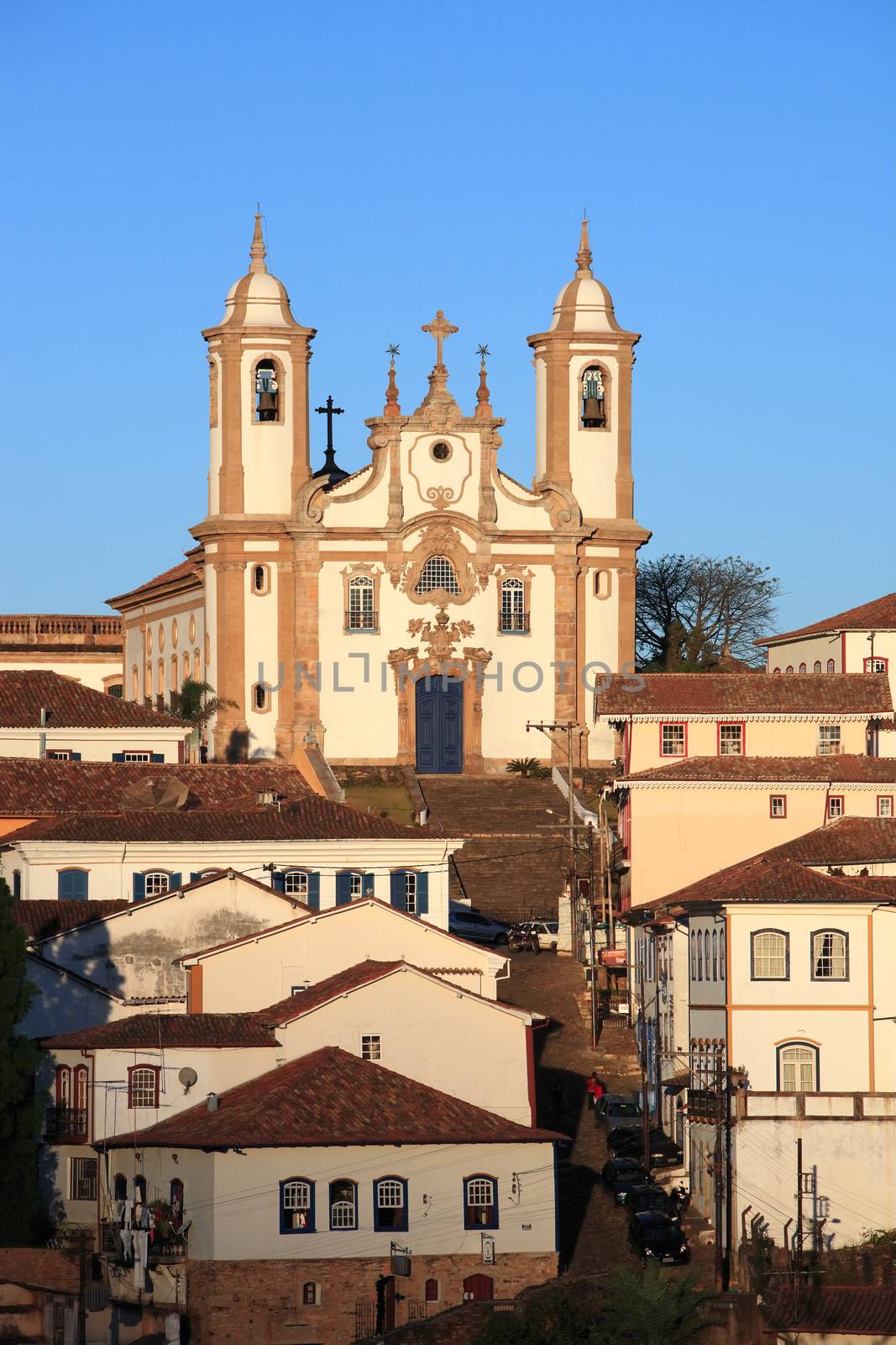 Ouro Preto church Minas Gerais Brazil by PIXSTILL