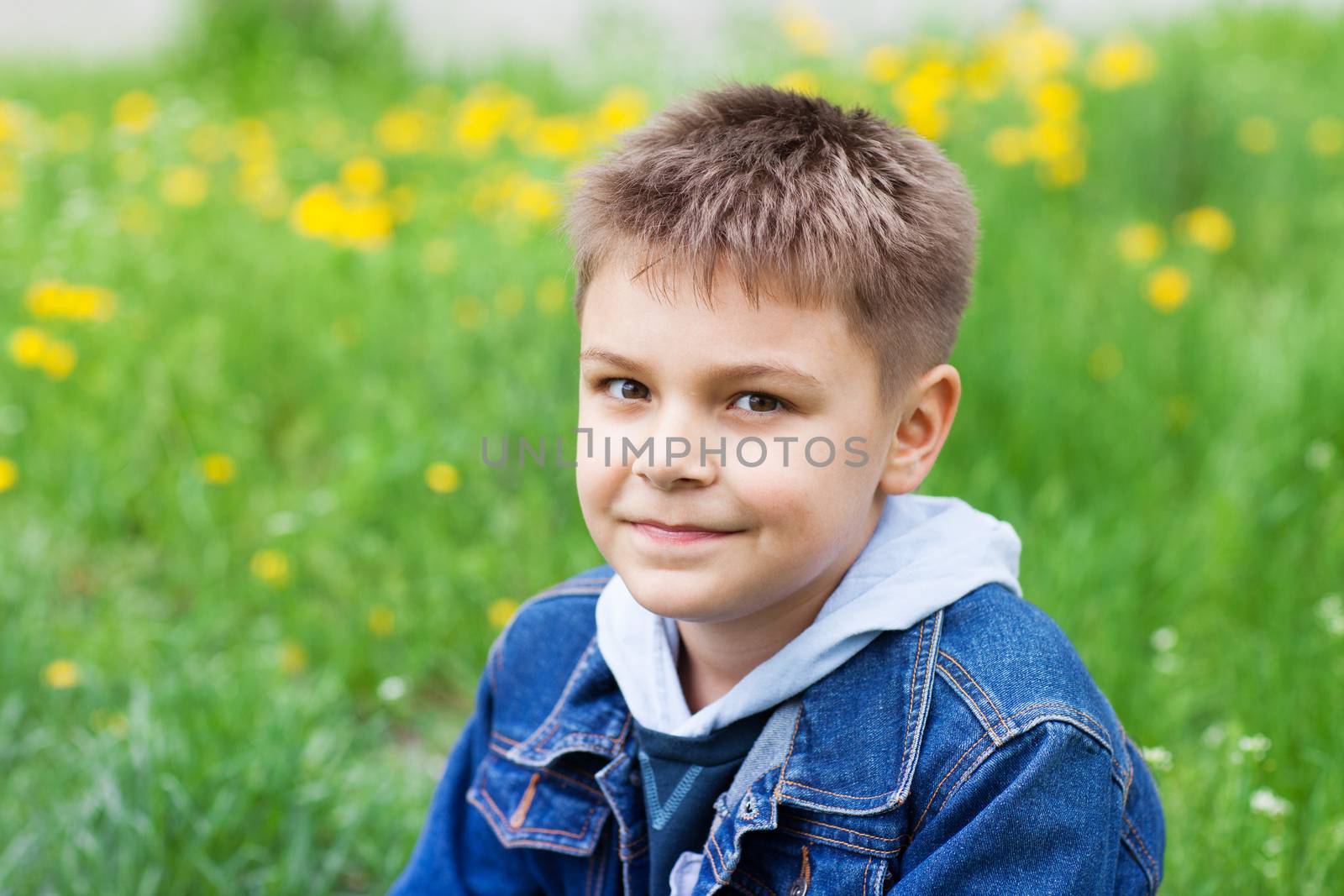 portrait of a boy by vsurkov