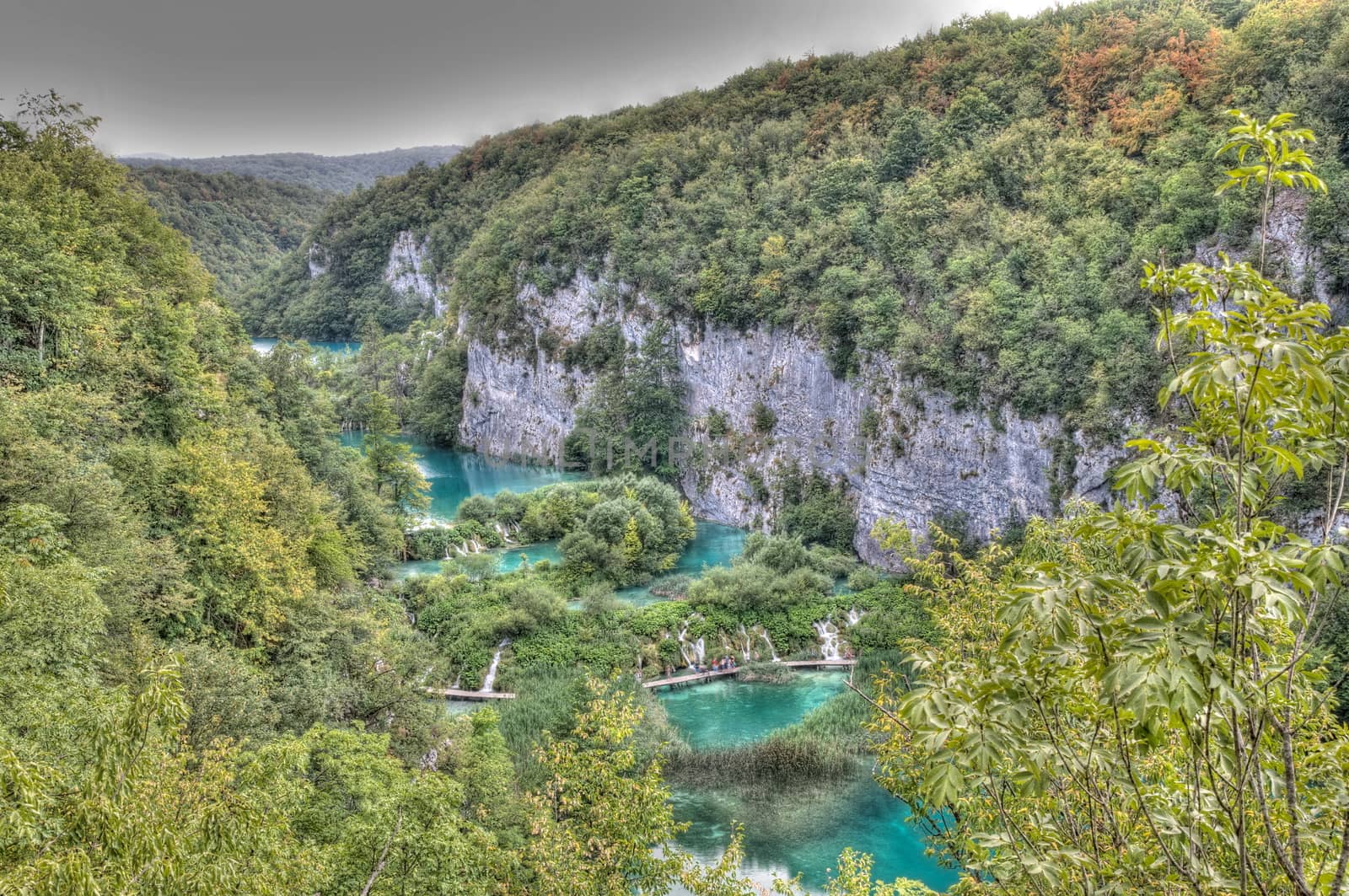 Pltvice Lakes in Croatia by anderm