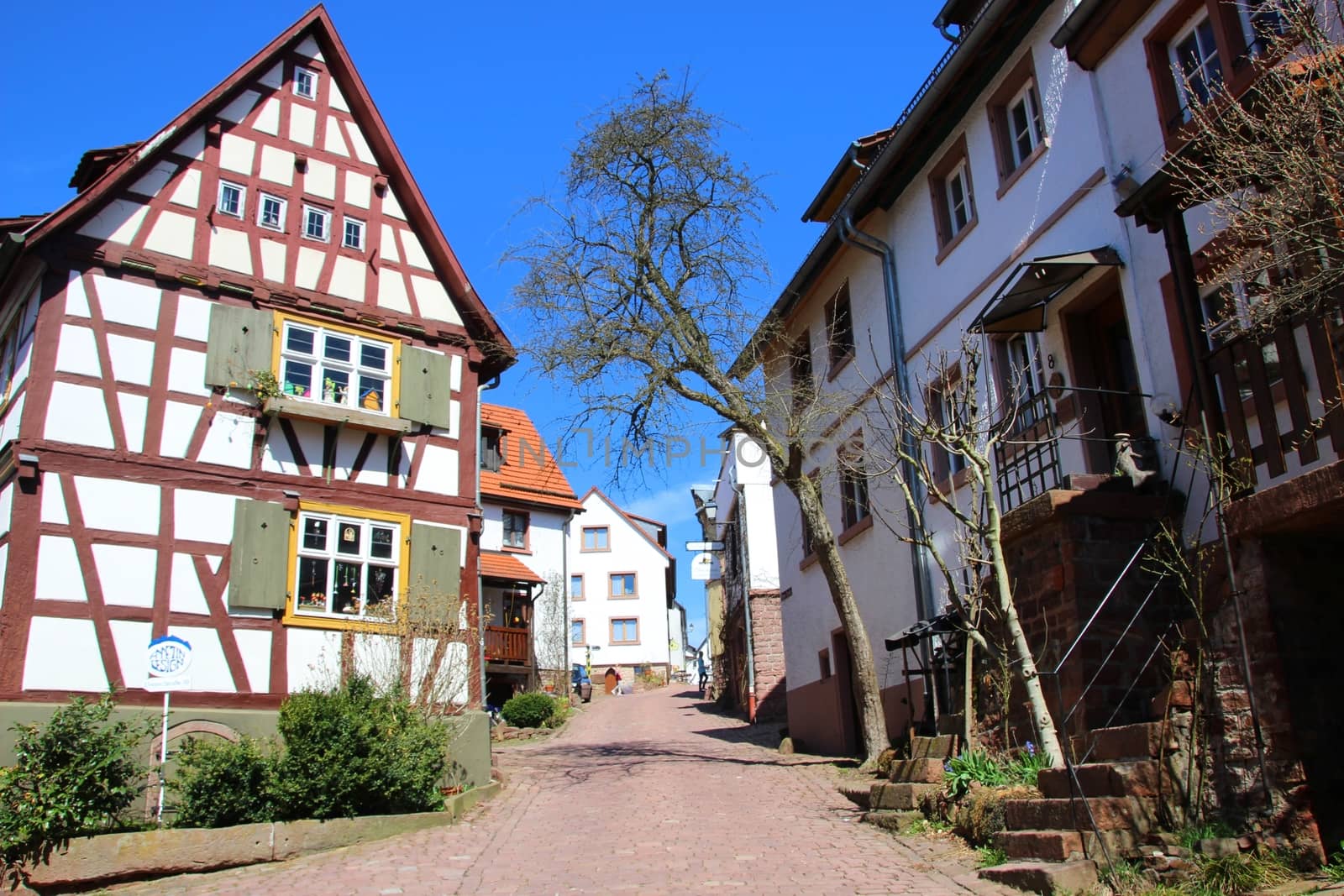 Dilsberg, traditional German buildings by danieldep