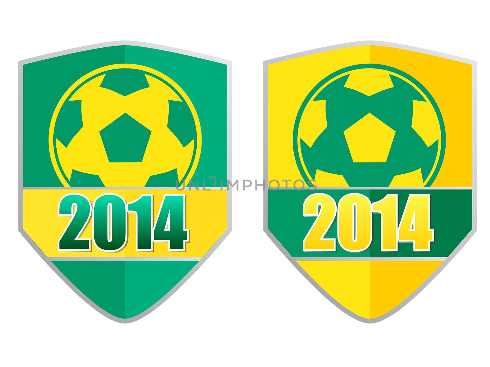 Soccer badge by marinini