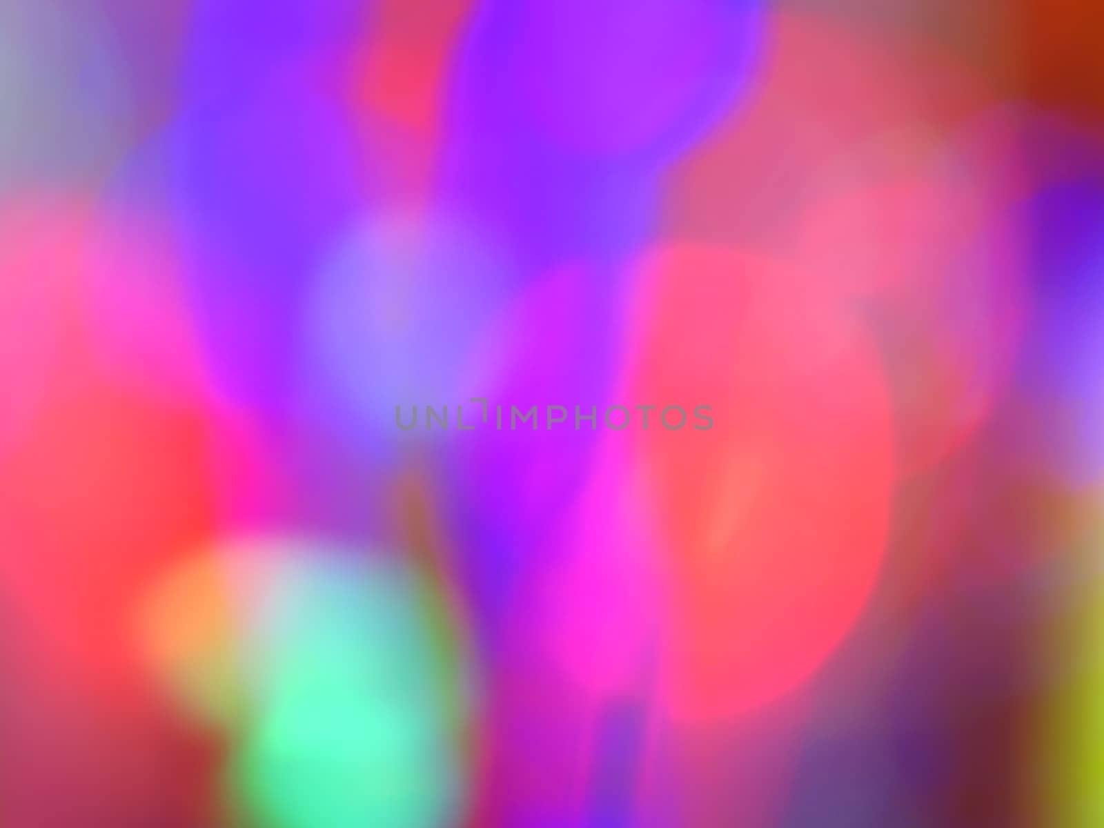 A background with blur pattern of different bright colored hues                               