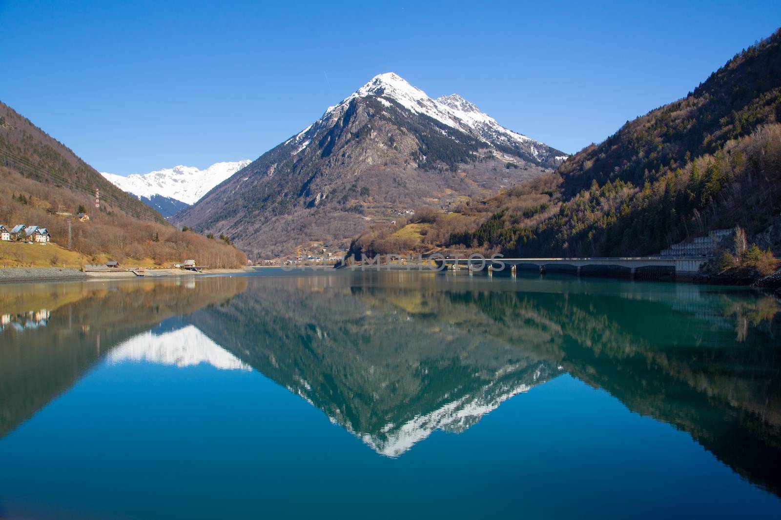 Lac du Verney in the French Alps