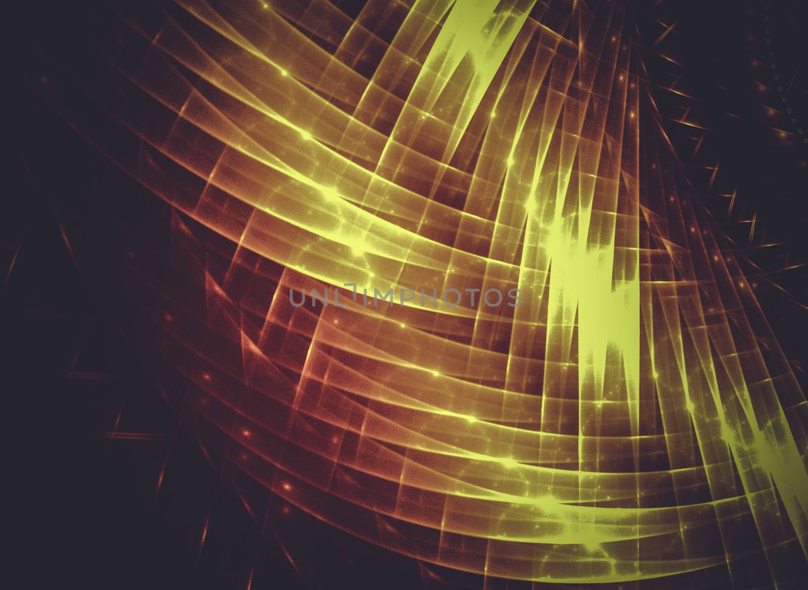 abstract sunset, Creative design background, fractal styles with by FernandoCortes