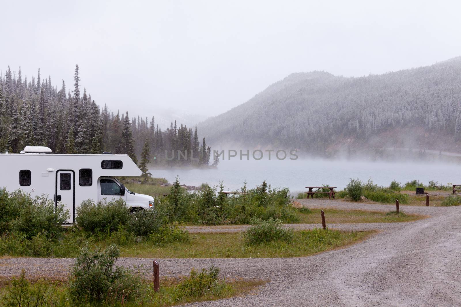 RV Summit Lake Stone Mountain Provincial Park BC by PiLens