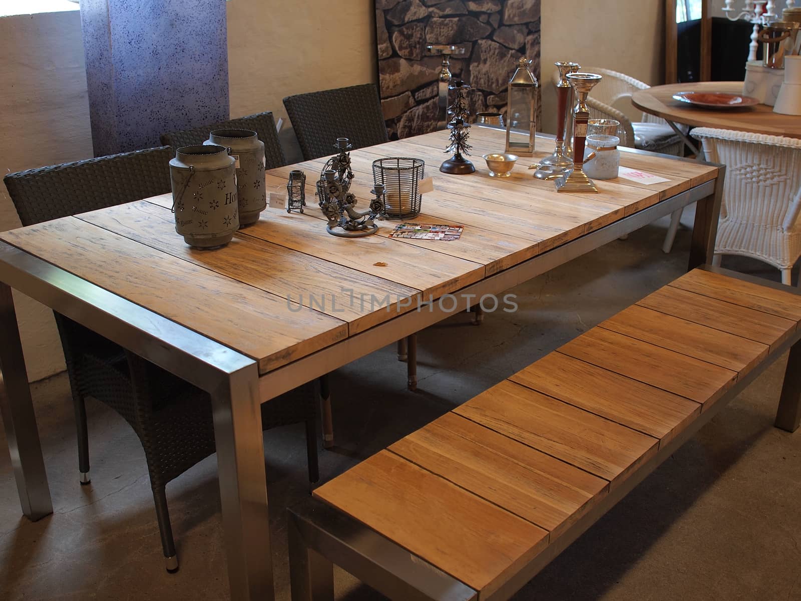 Interior design image of a beautiful classical country style dining room 