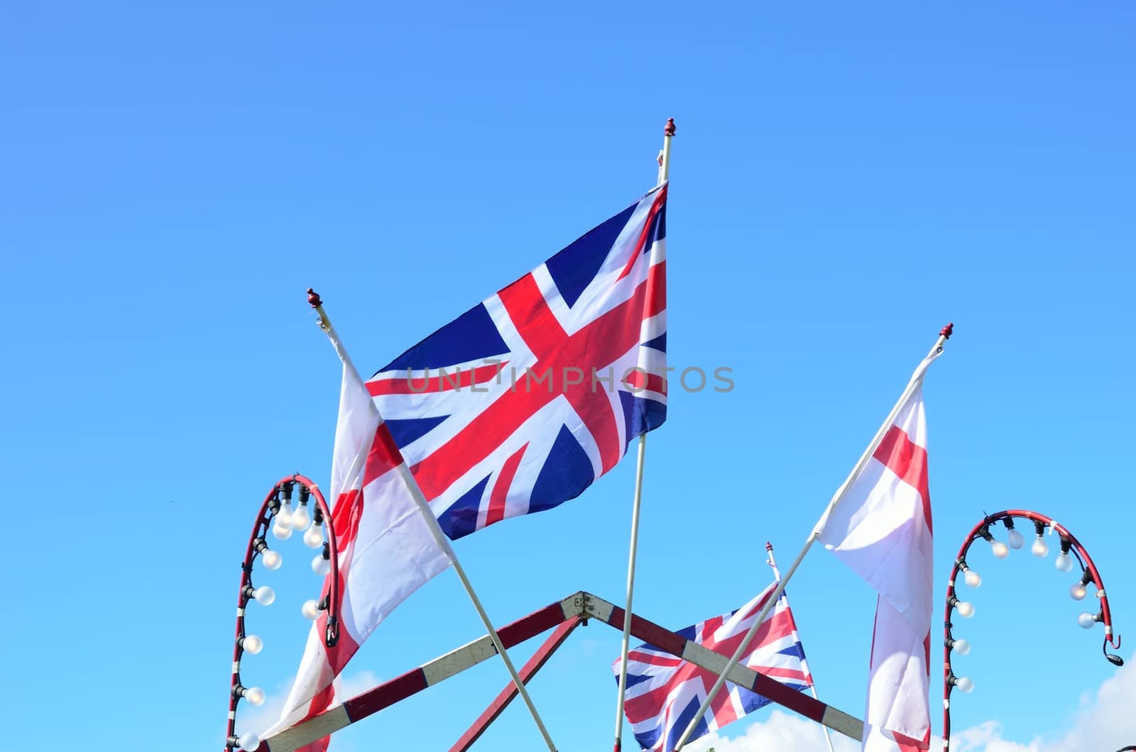 Union jack and english flags  by pauws99
