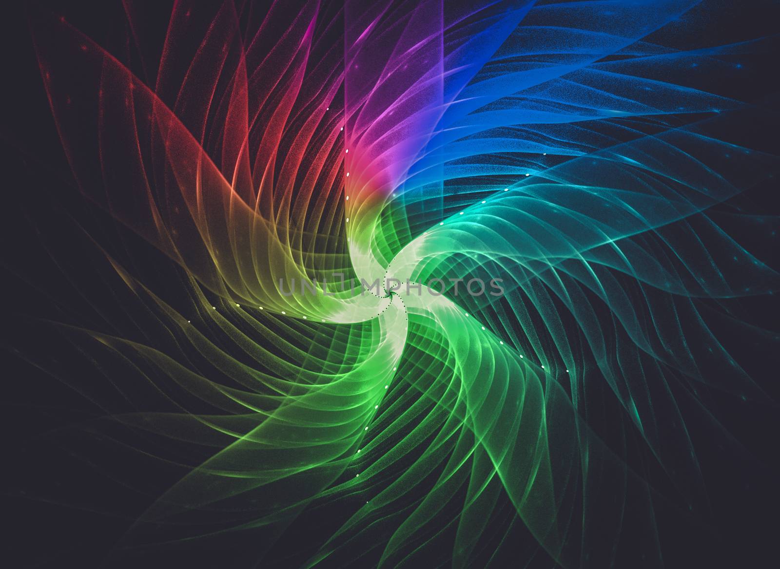 Star. Creative design background, fractal styles with color desi by FernandoCortes