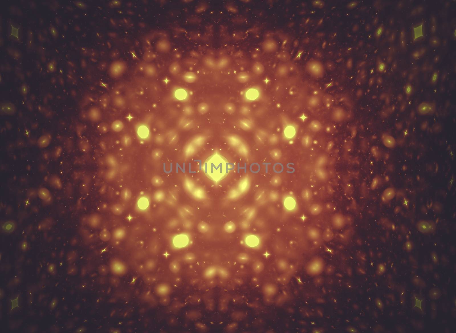 Star. Creative design background, fractal styles with color desi by FernandoCortes