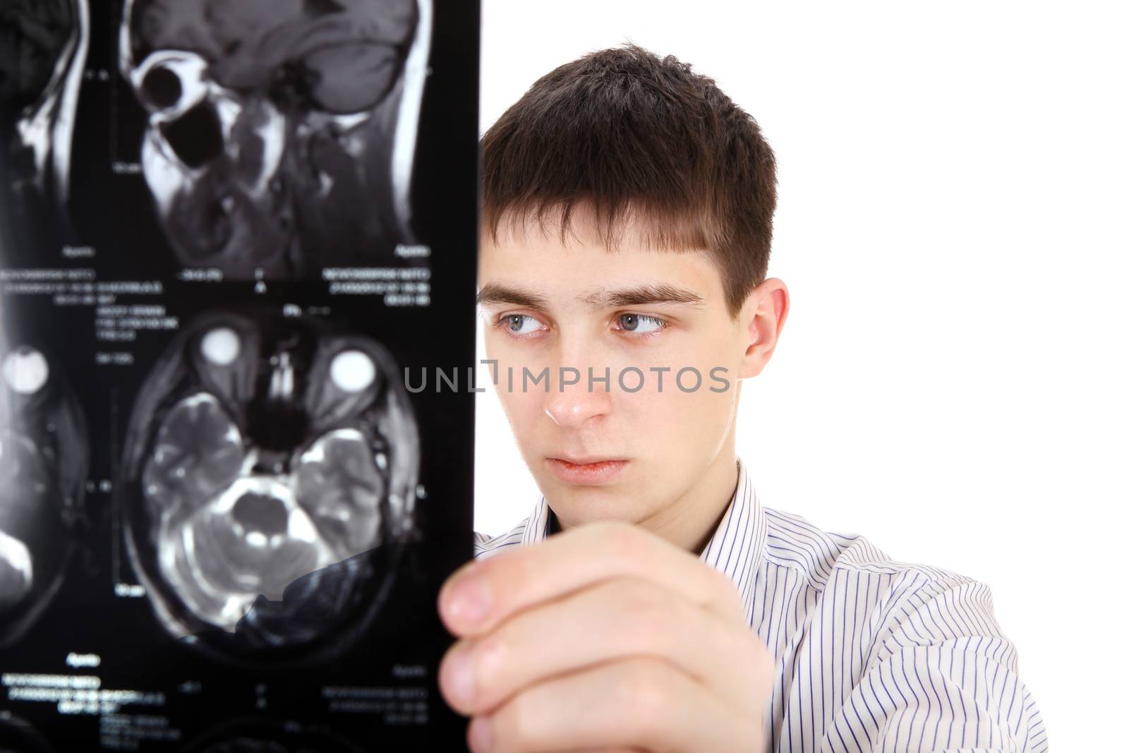 Teenager with Tomography by sabphoto