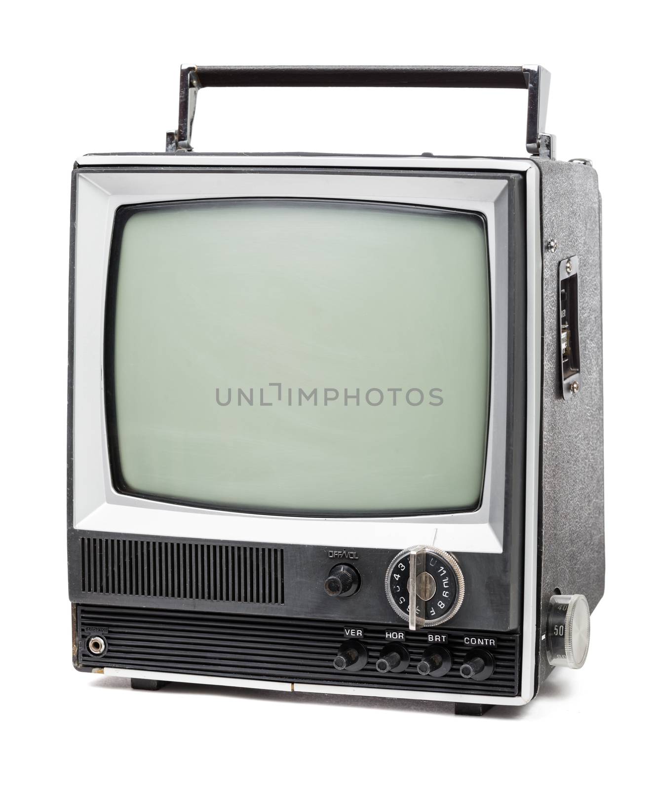 Old handheld television by naumoid