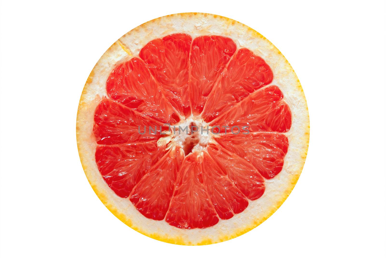 Slice grapefruit by negativ