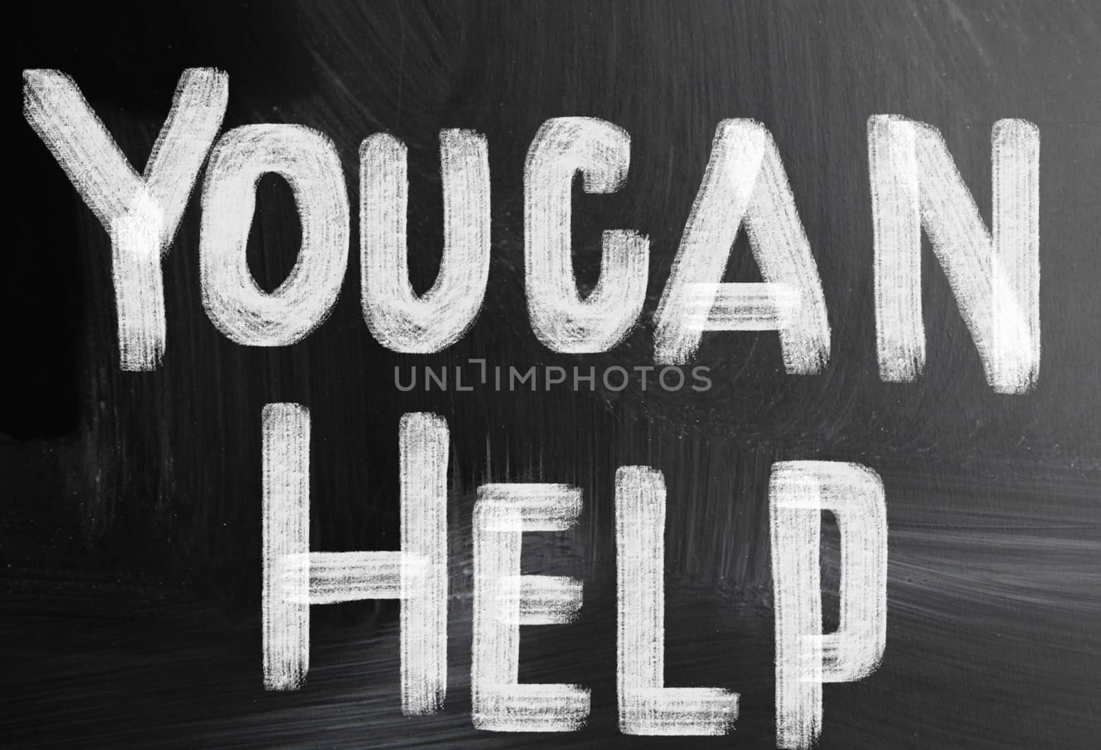you can help concept