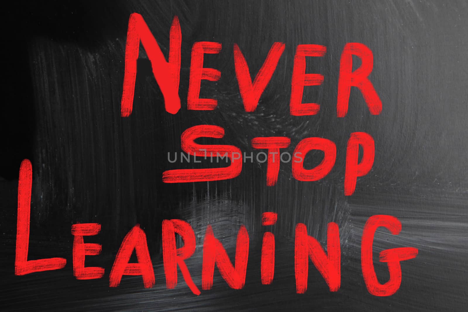 never stop learning