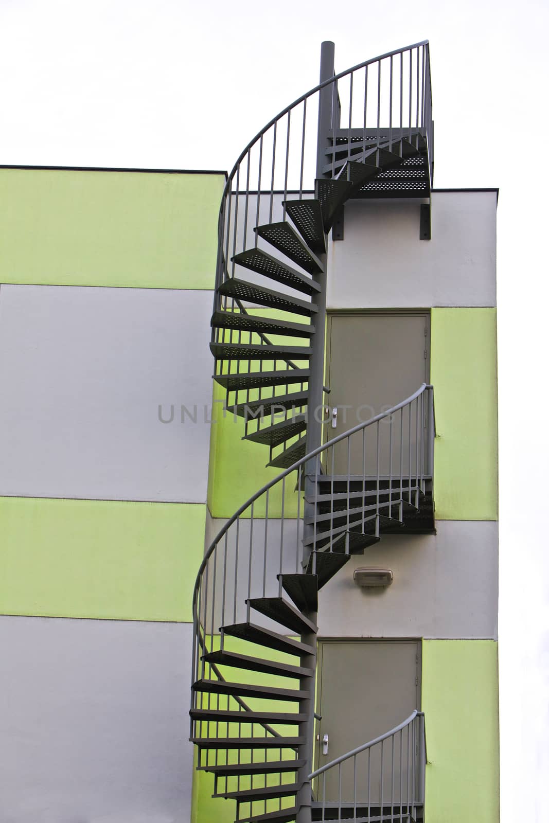 Modern stairs, exterior, Europe