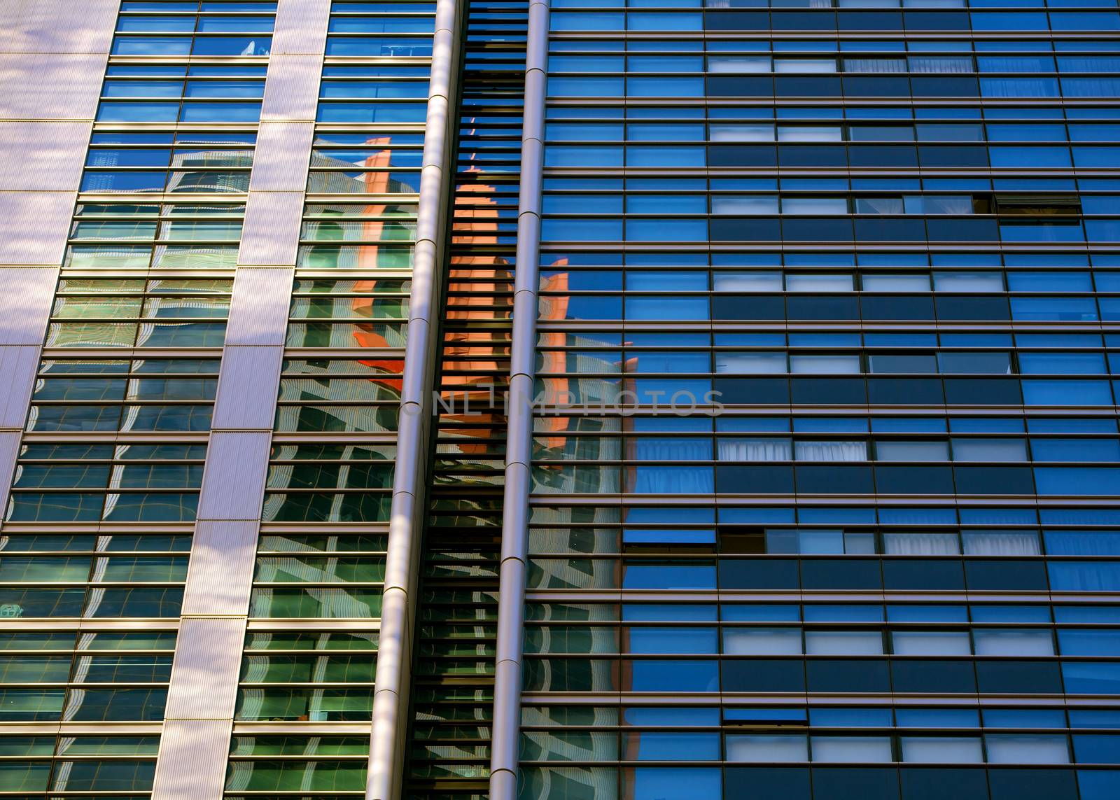 Office Building With Reflection by instinia