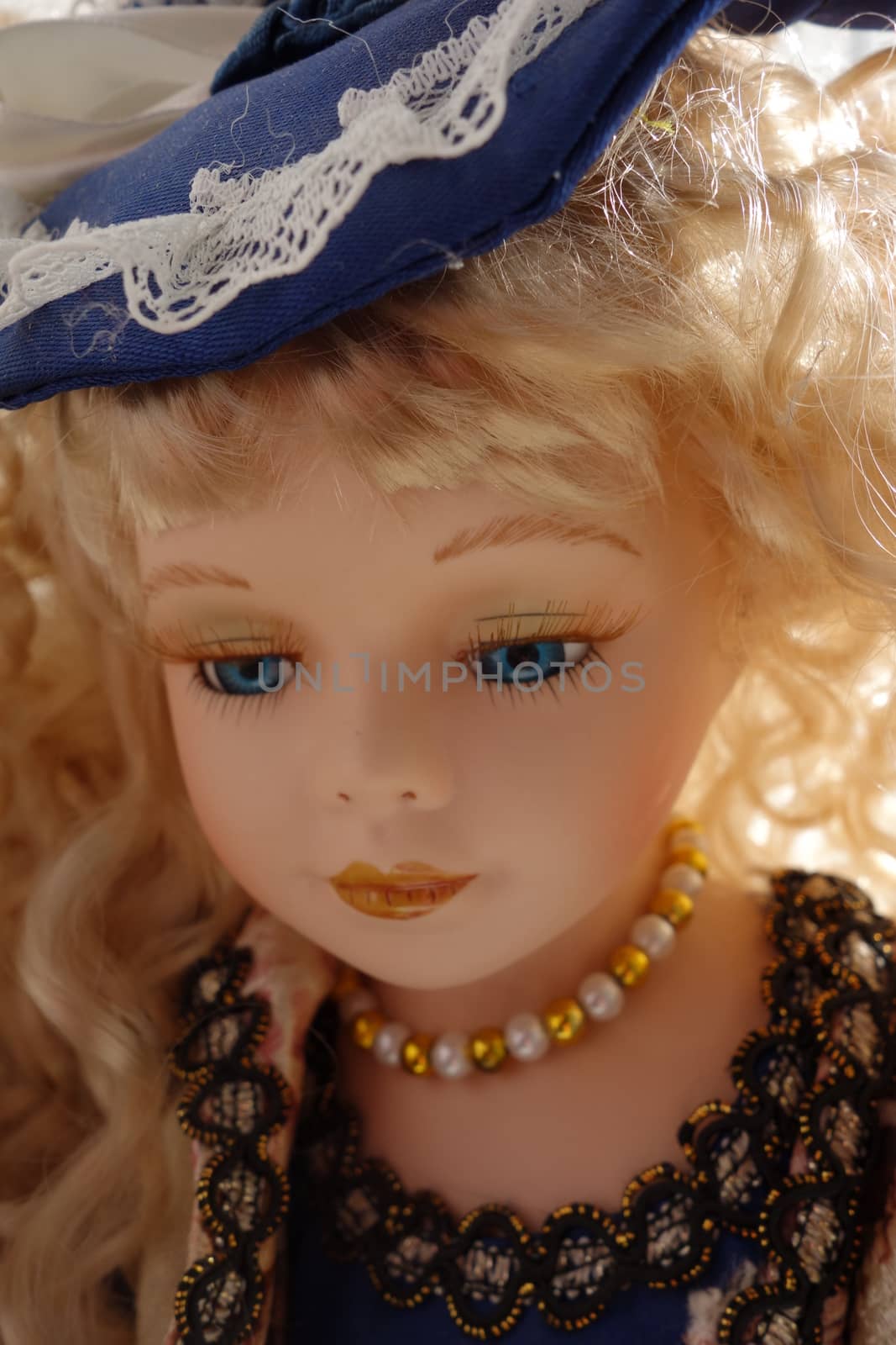 Porcelain doll by Therese