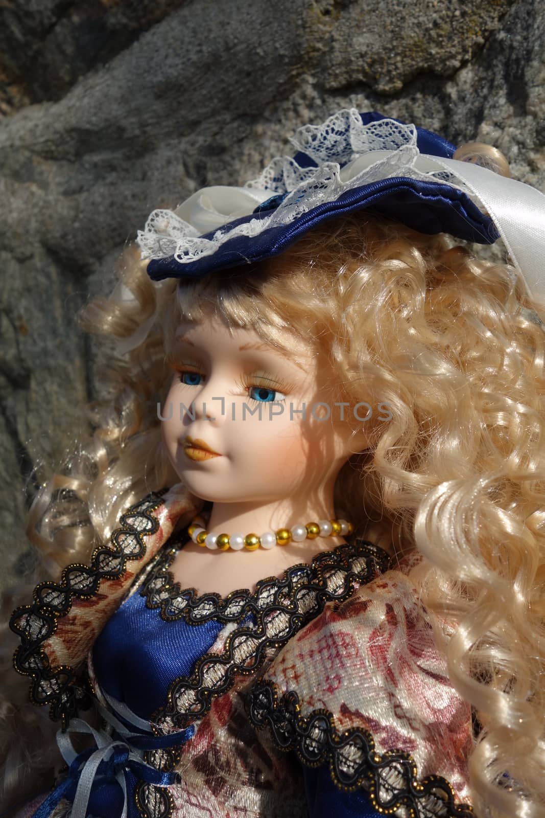 Porcelain doll by Therese