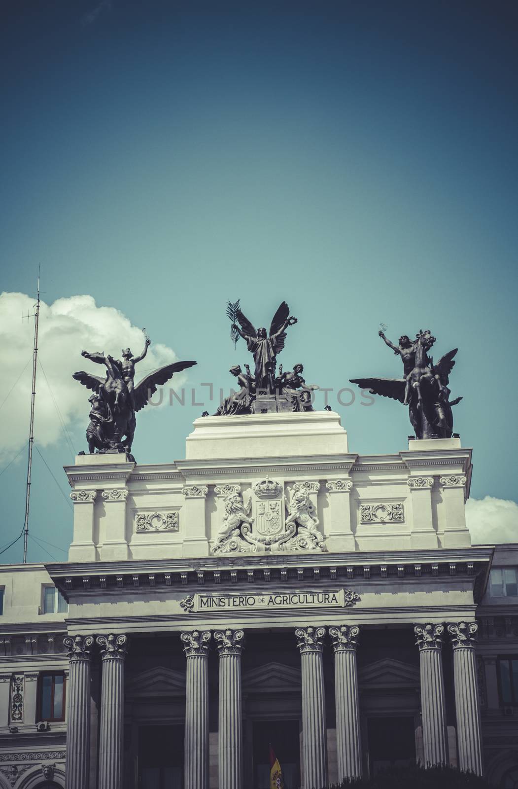 Agriculture ministry Image of the city of Madrid, its characteri by FernandoCortes