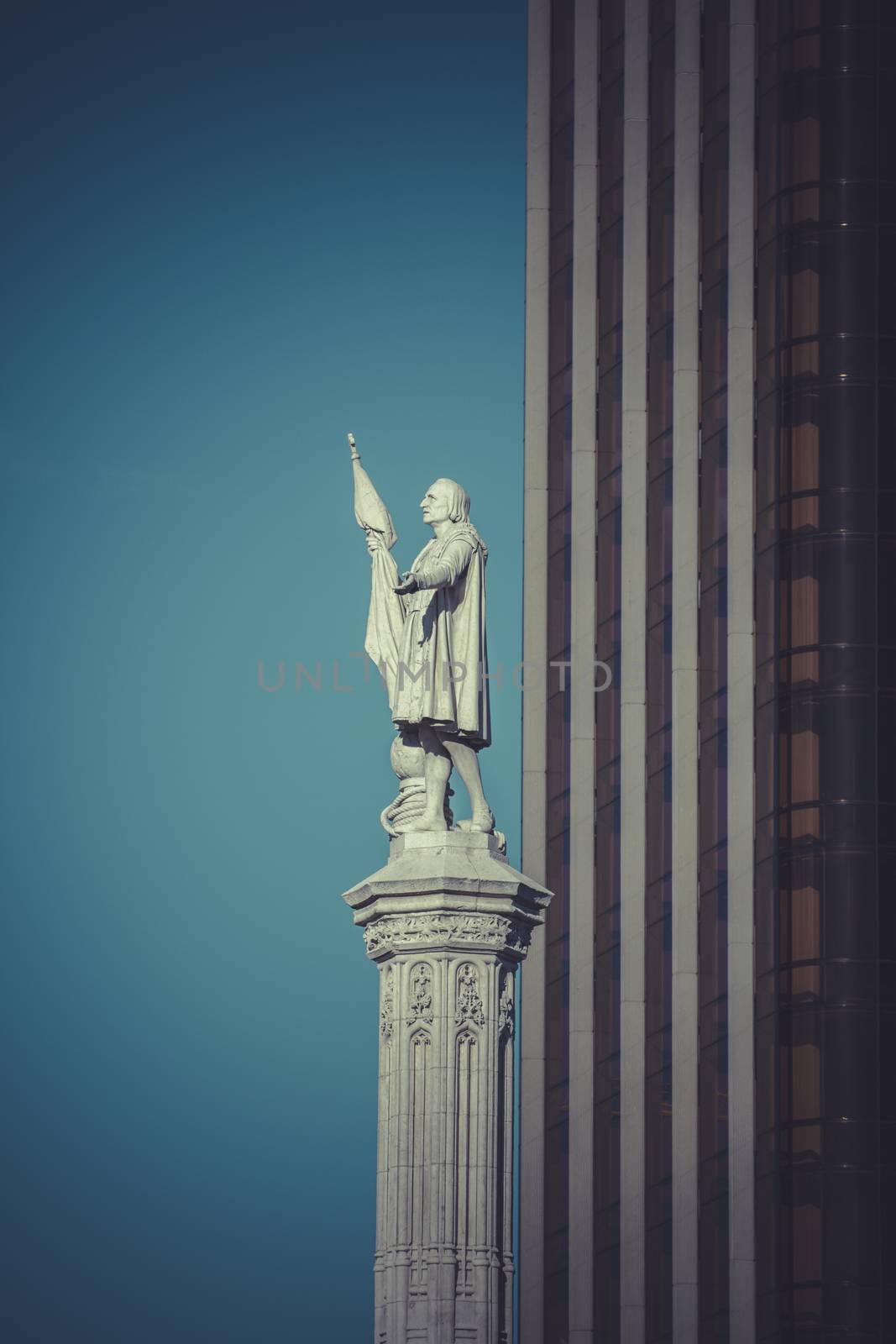 Monument Colon. In 1893 this plaza was named Plaza de Colon to c by FernandoCortes