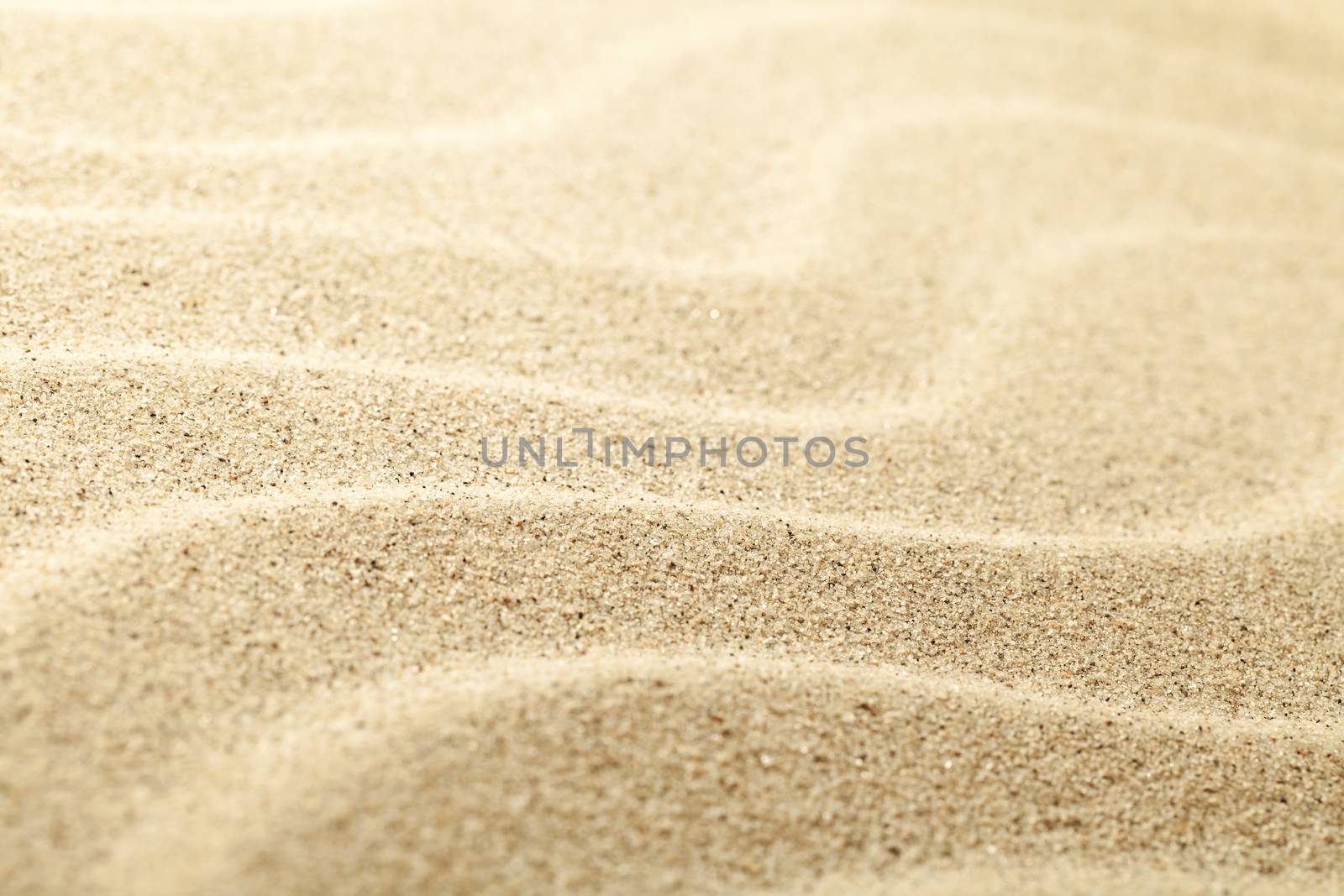 Sand texture for background. Top view. Copy space