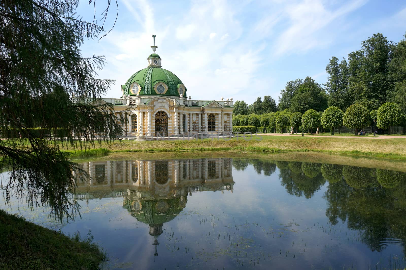 Palace in Kuskovo (Russia)                               