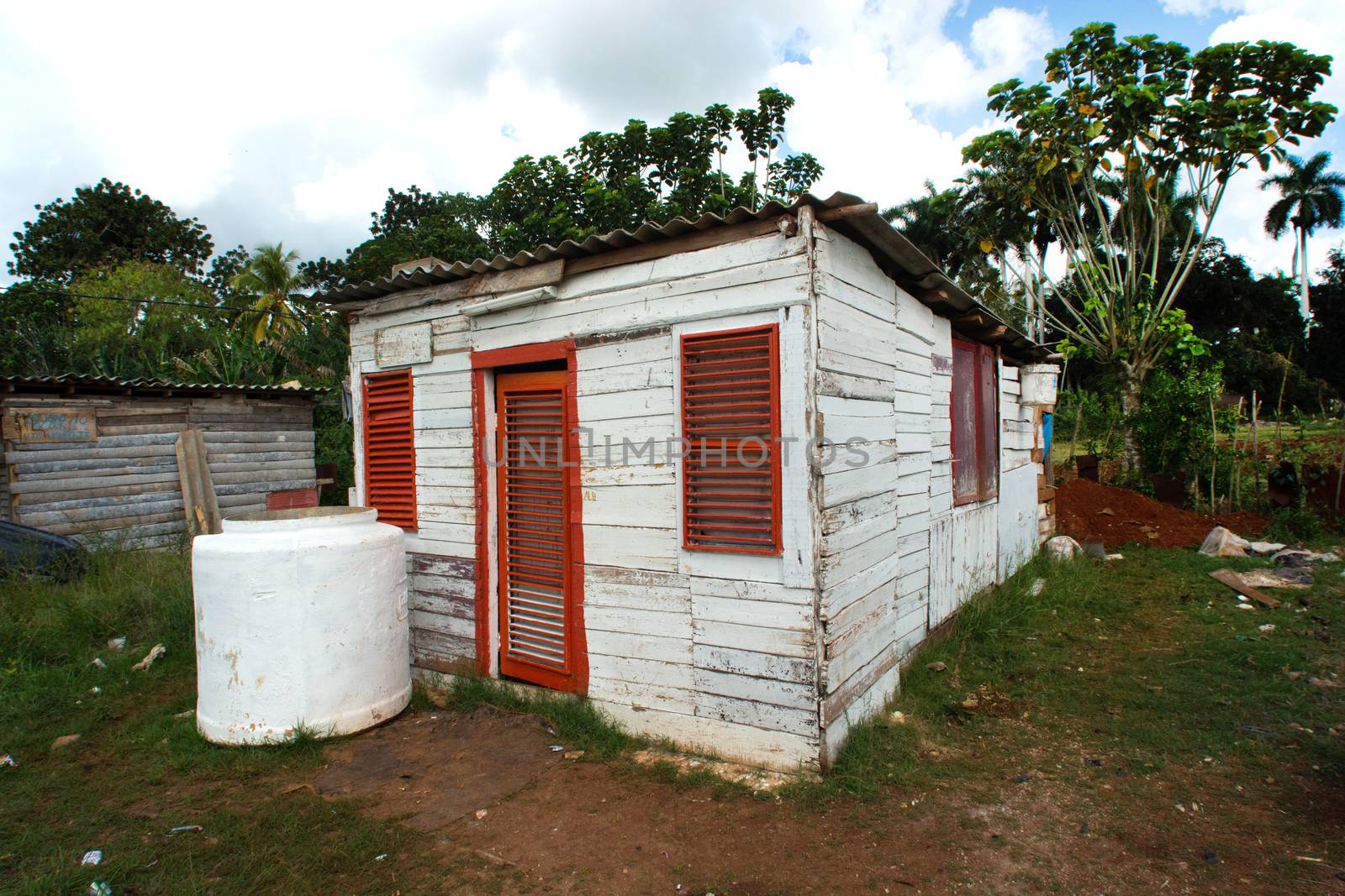 wooden house on the outskirts of Havana