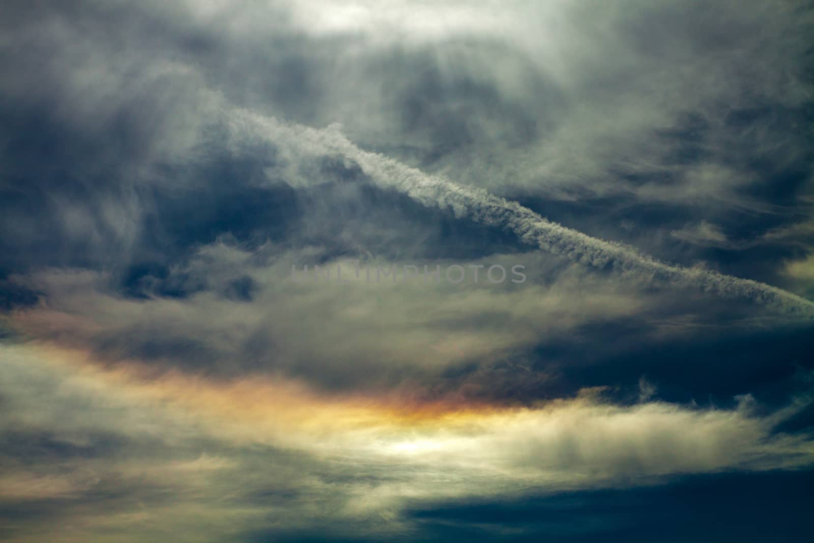 Mysterious sky and clouds by letoakin