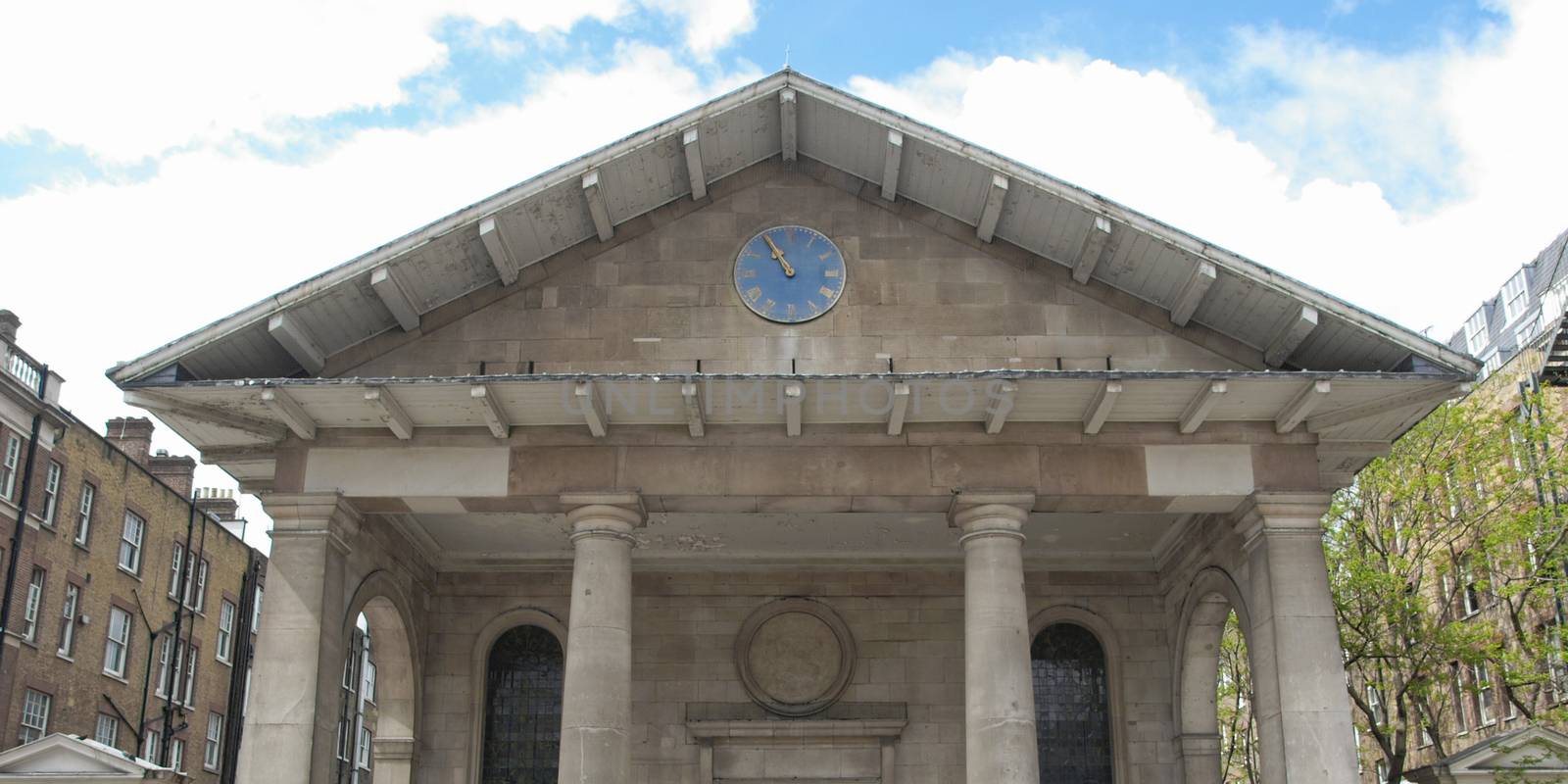 Saint Paul church in Covent Garden, London, UK