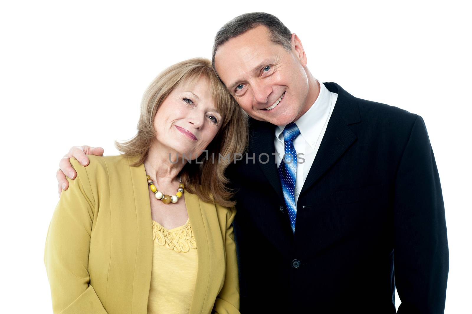 Picture of a senior couple in love