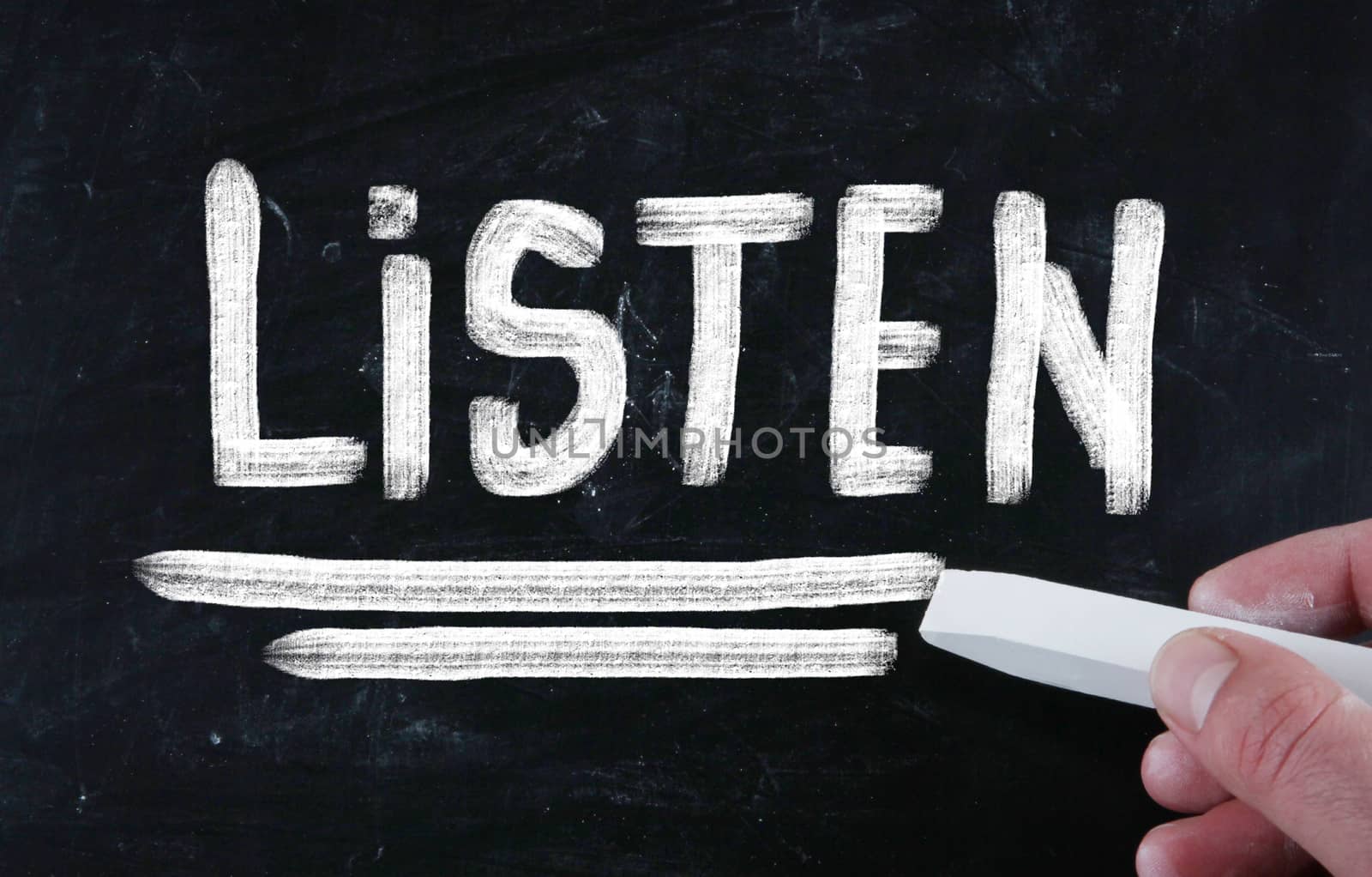 listen concept