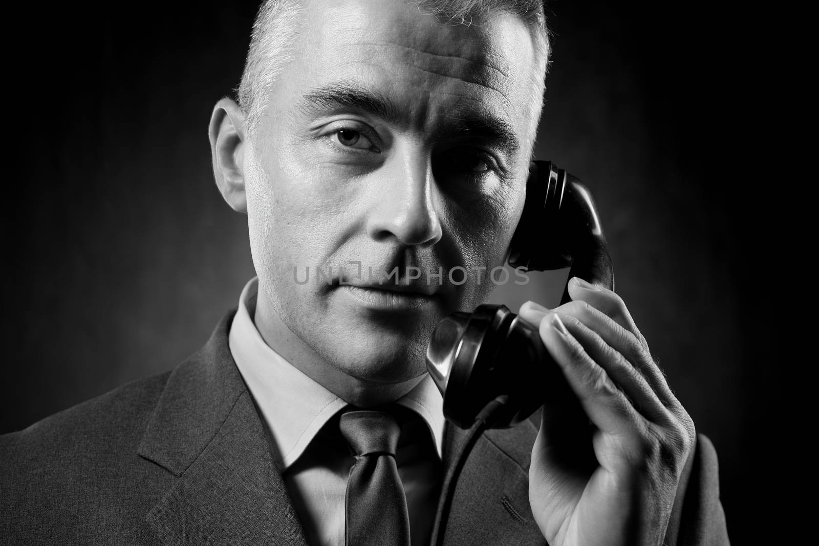 Man on the phone by stokkete