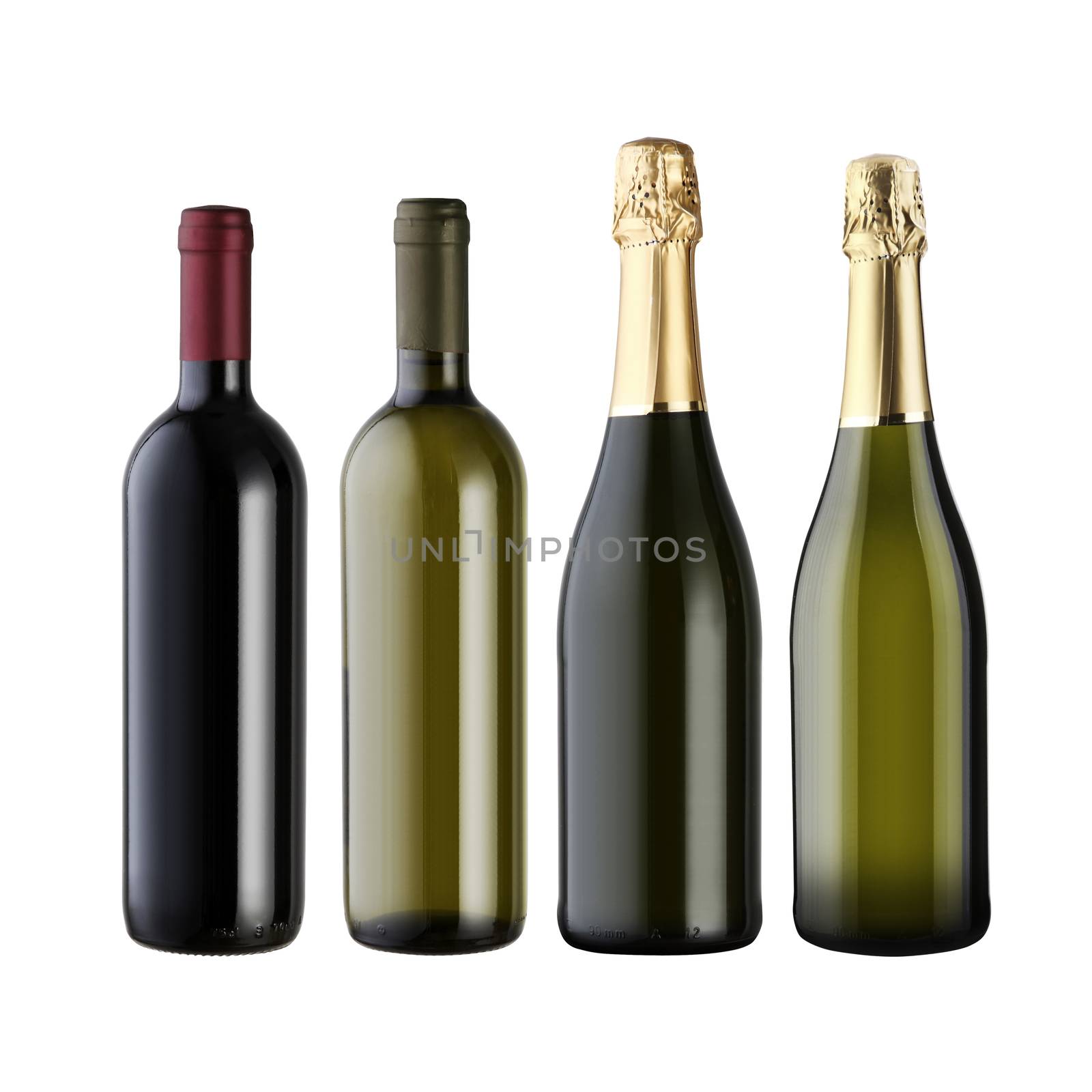 Set of wine bottles by stokkete