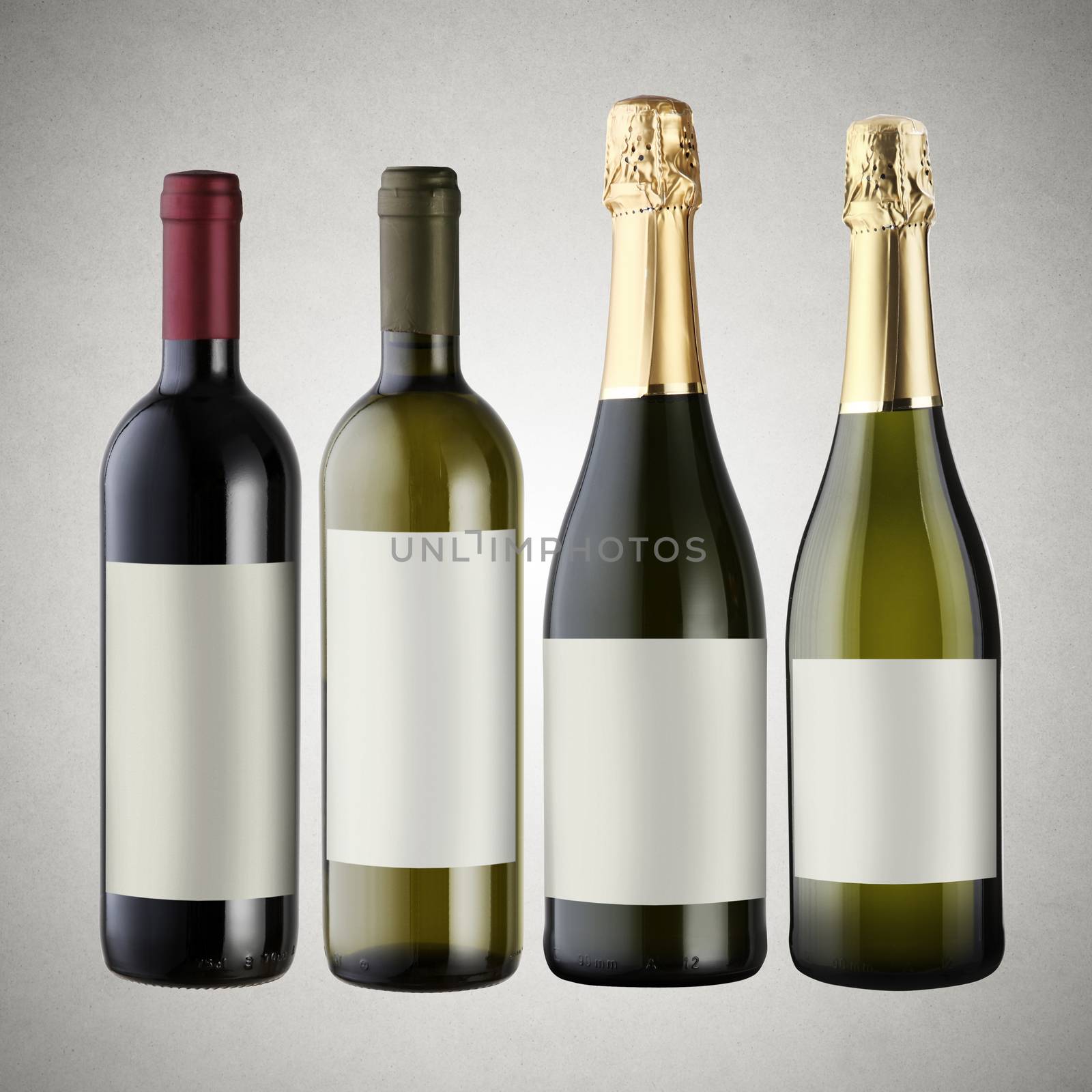 Set of wine bottles  by stokkete