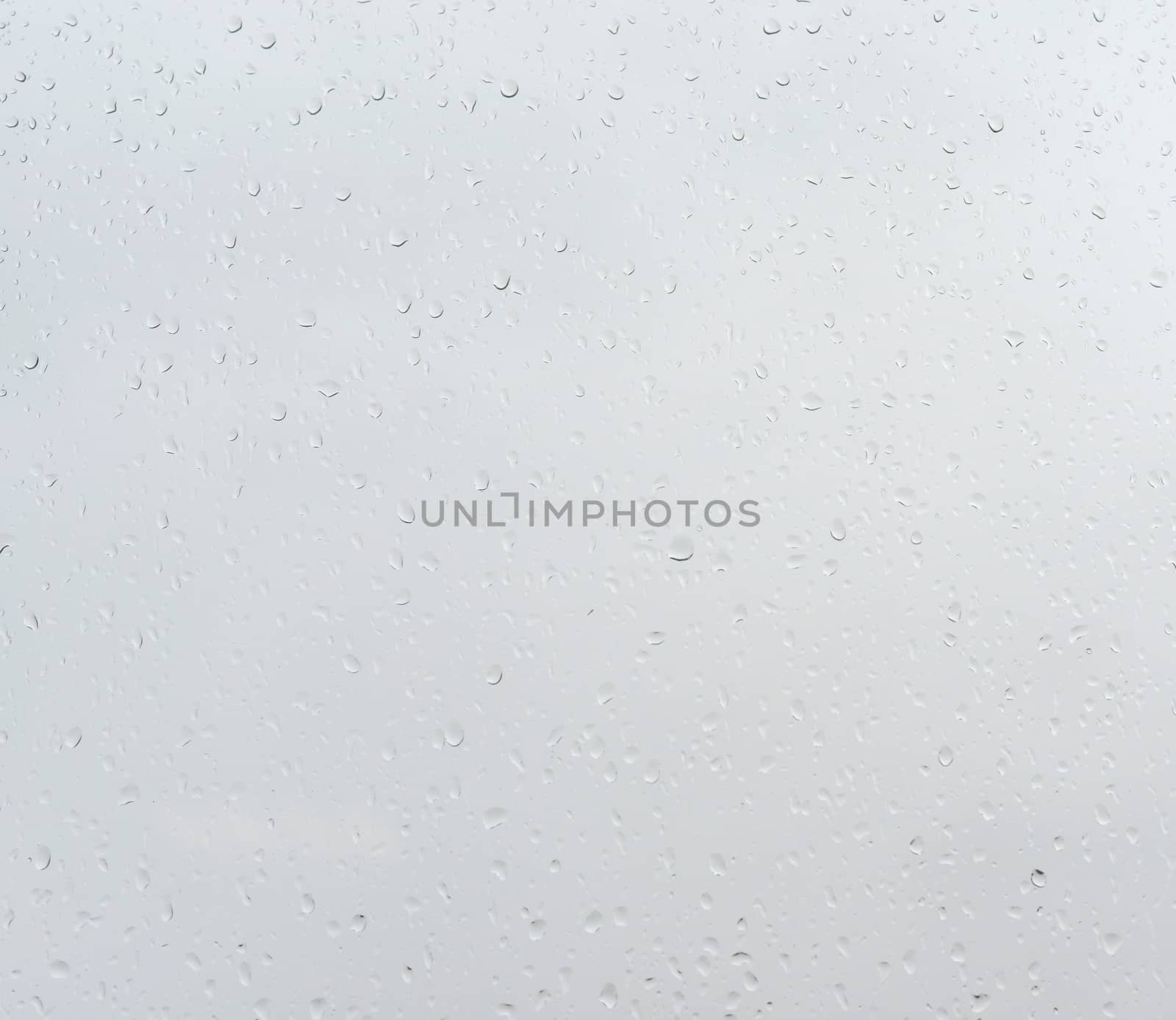 Background of water drops on the glass