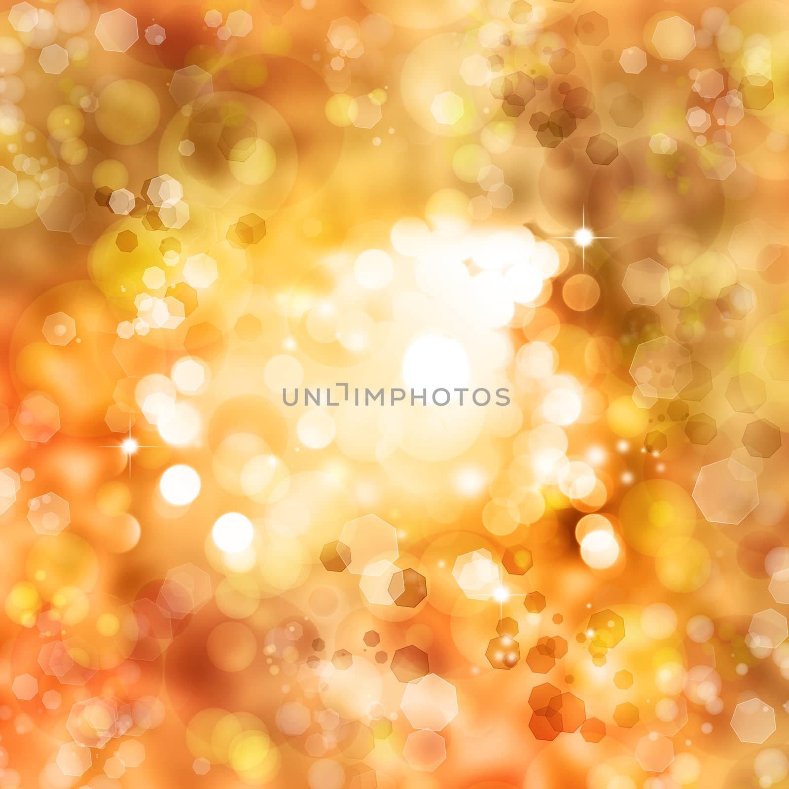 Bright circles of light abstract background