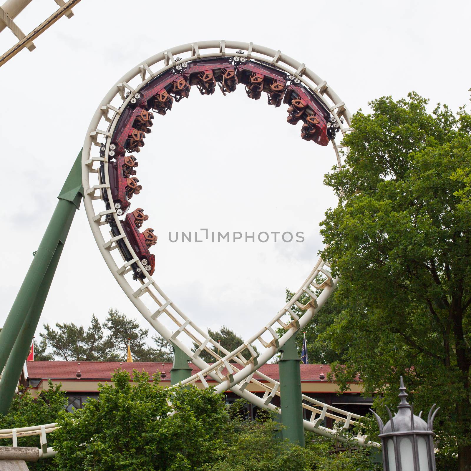 KAATSHEUVEL/THE NETHERLANDS - MAY 23th, 2014: Efteling park ride by michaklootwijk