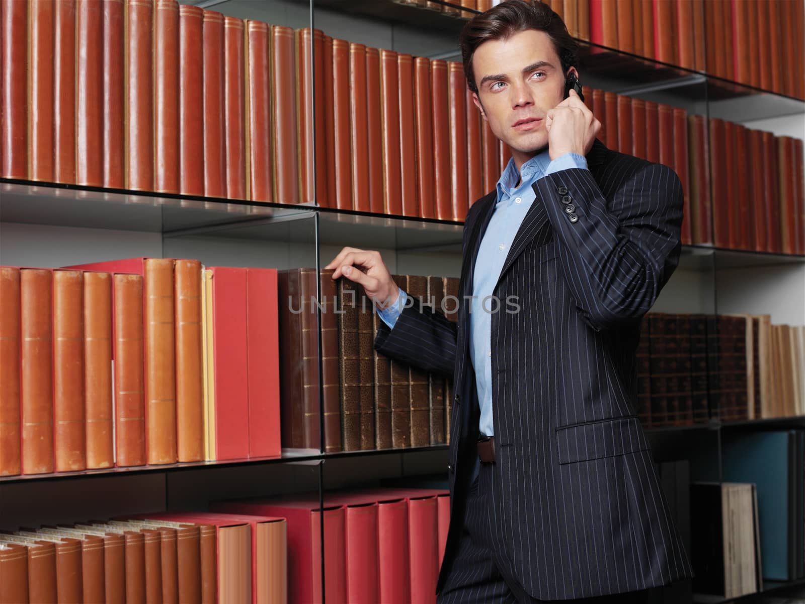Businessman working at office aa by toocan