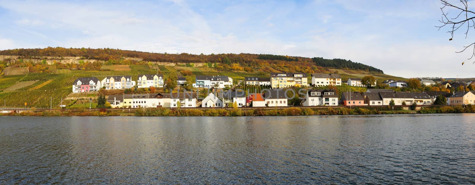 Weinort Nittel an der Mosel Panorama
