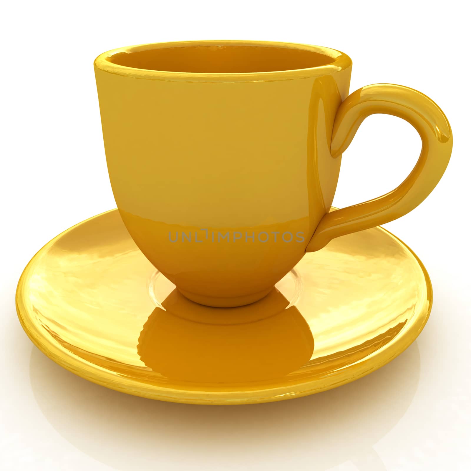 mug on a white by Guru3D