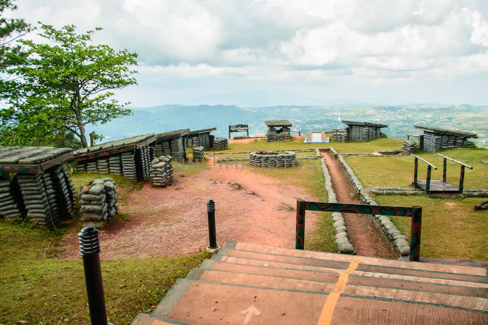 the soldier bunker was built for long time ago to use of war but it is a public place today