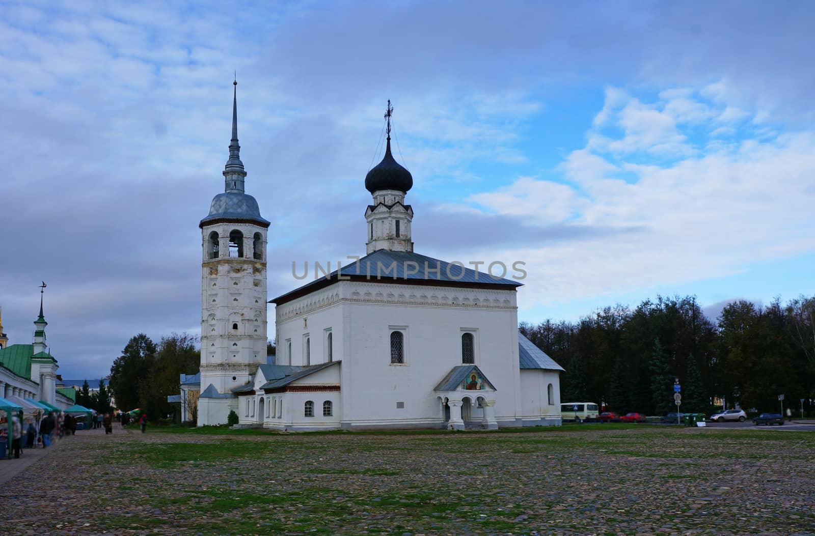 Russian church in Suzdal                               