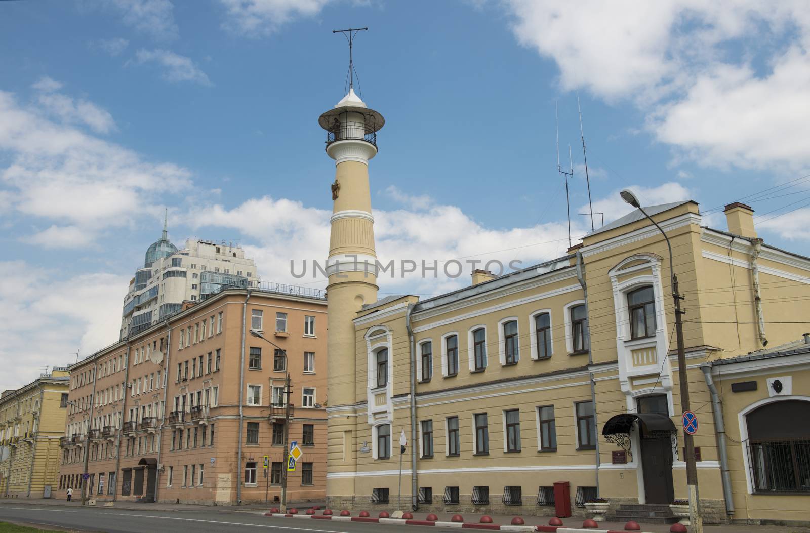 Fire tower in Sankt Petersburg by Alenmax