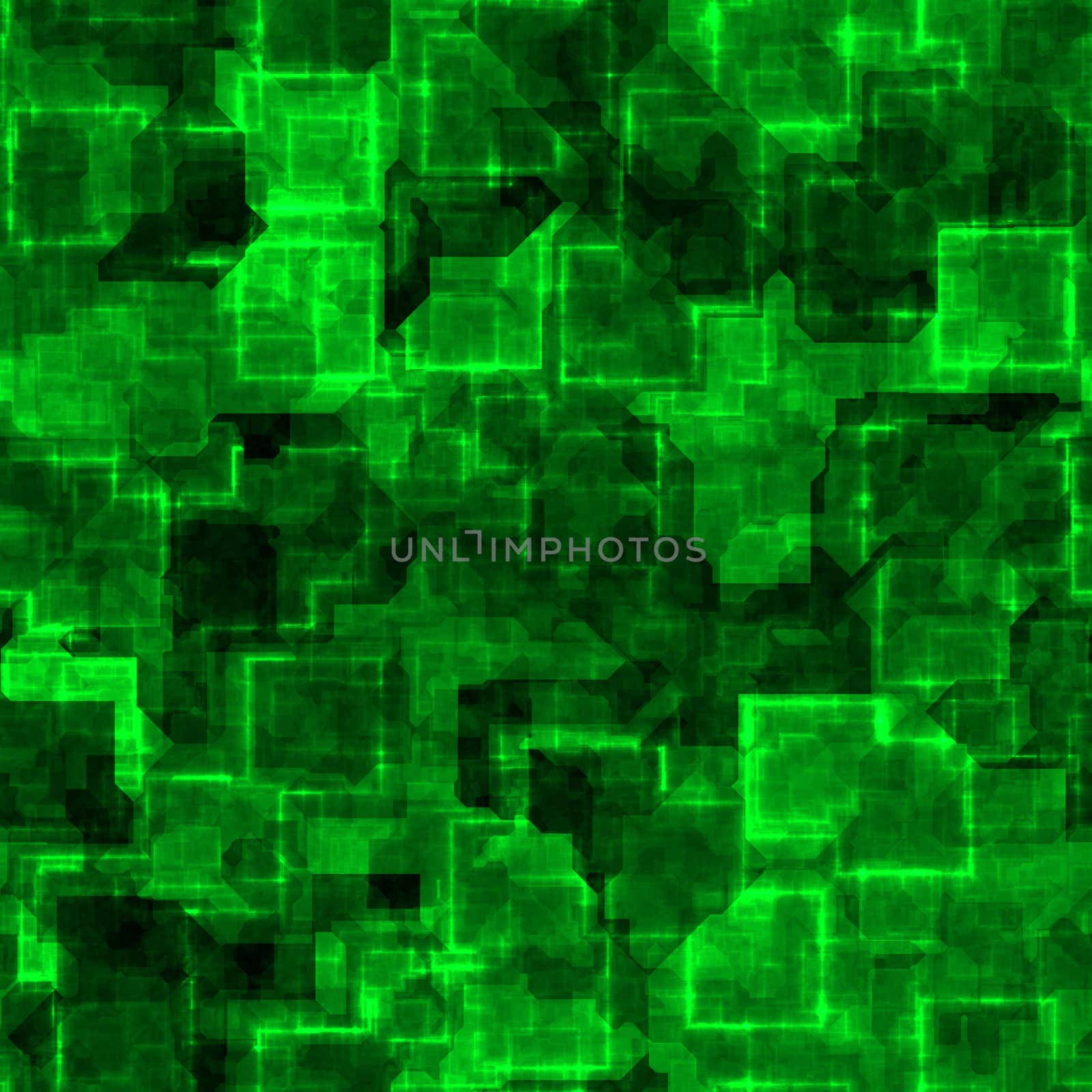 abstract square green background