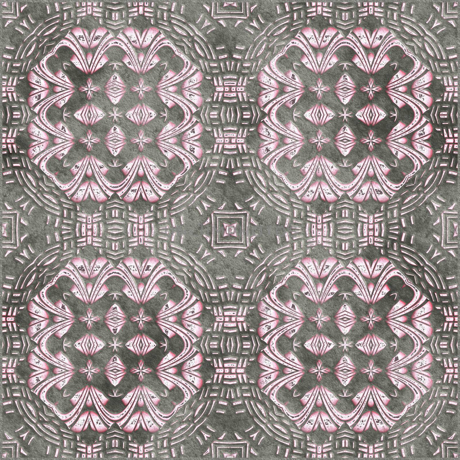 Antique grey tiles seamless