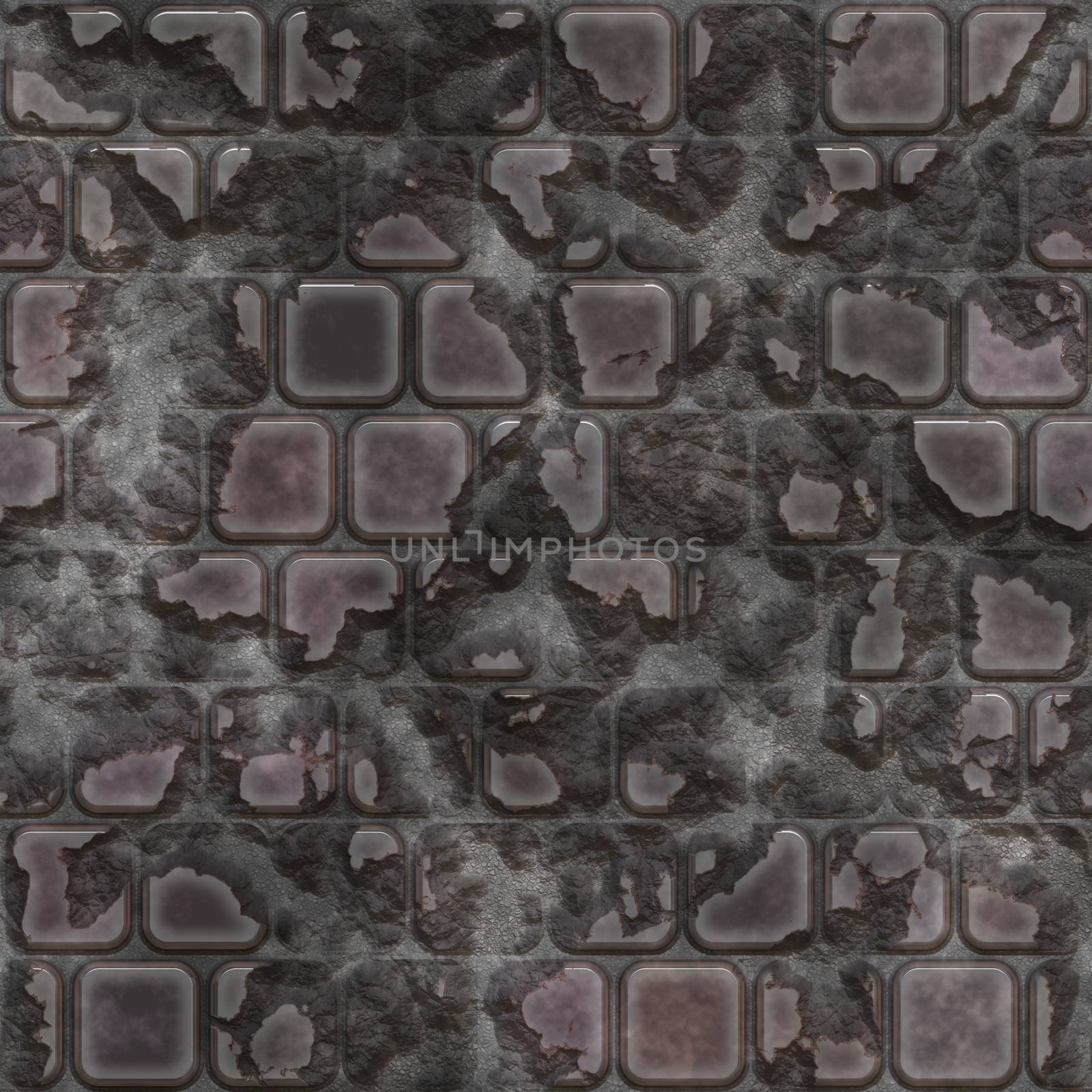 Brick wall. Seamless pattern. High resolution